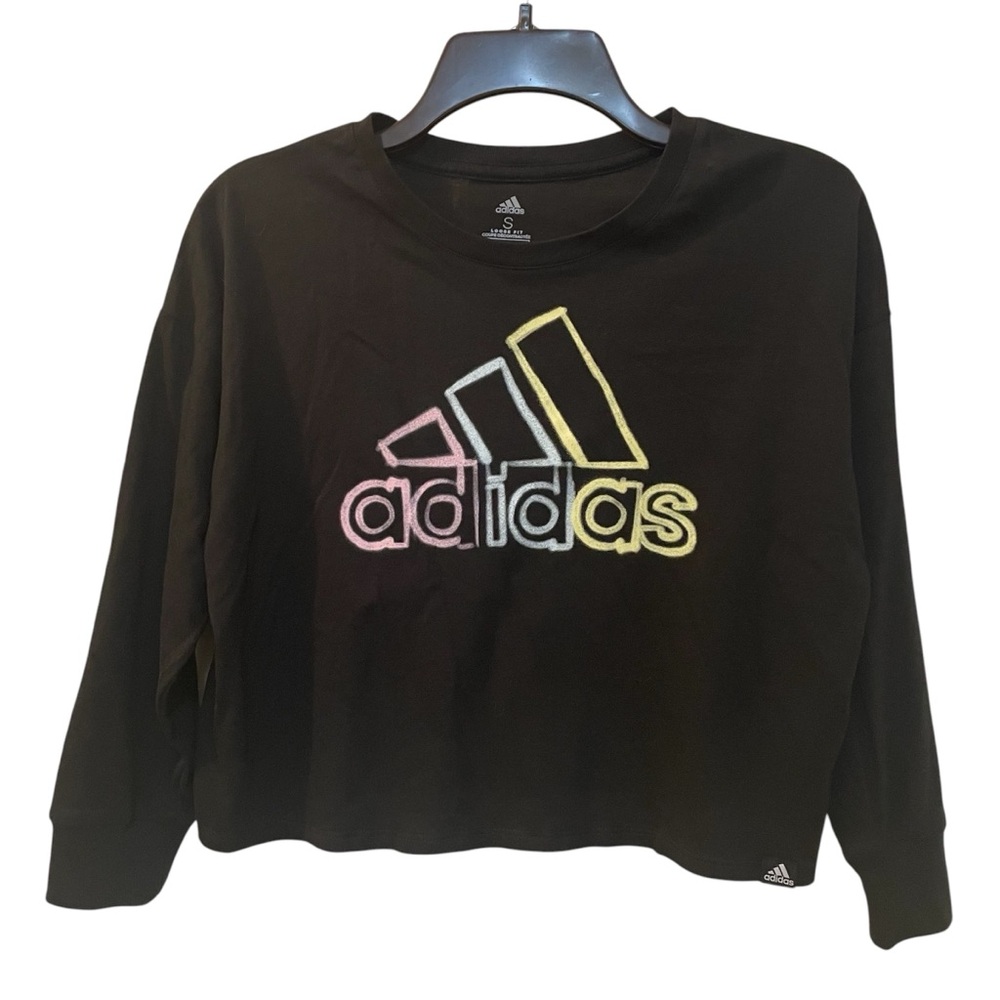 Adidas Long Sleeve Crop Small NWOT